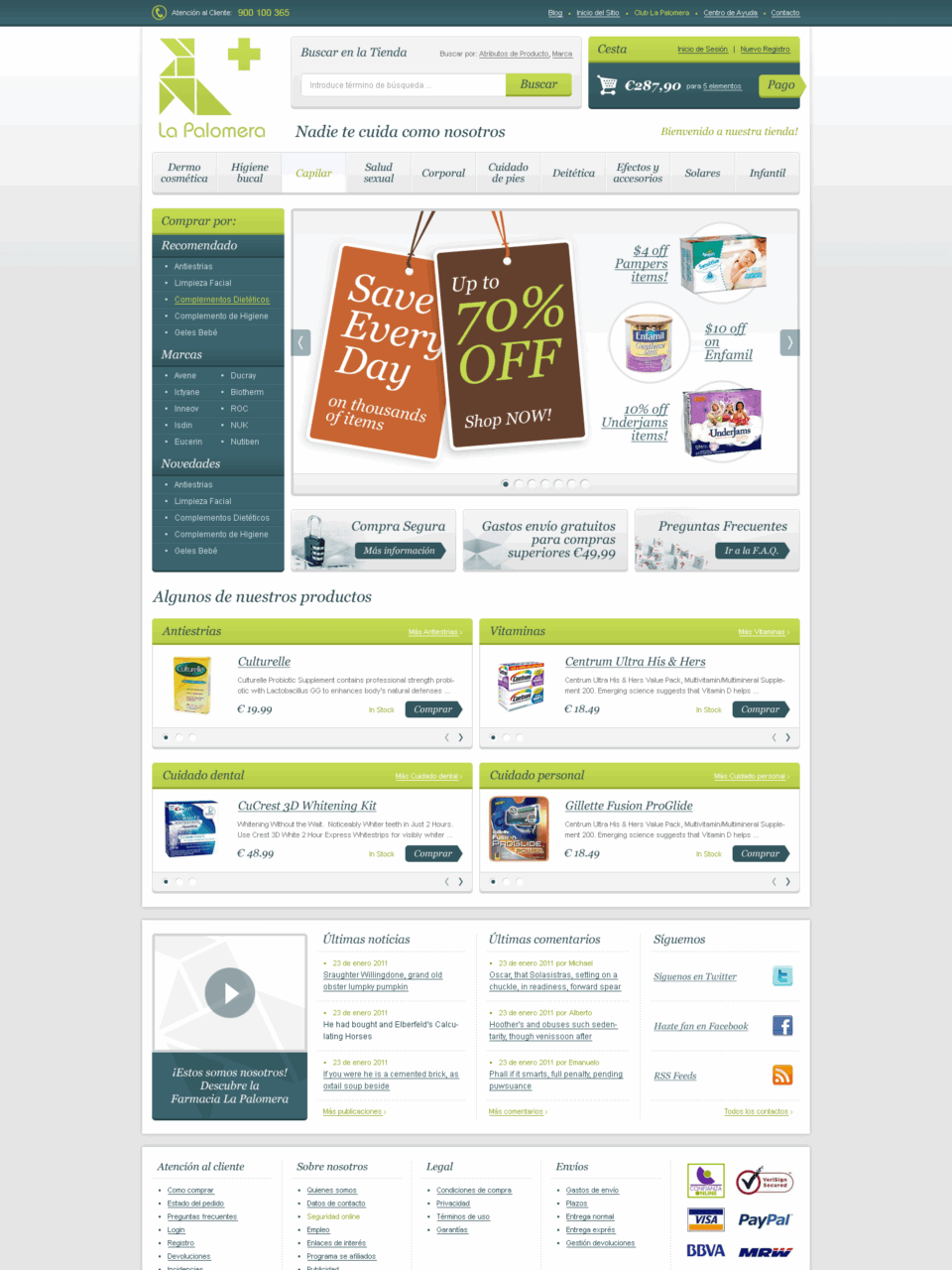 Online Pharmacy Web Design
