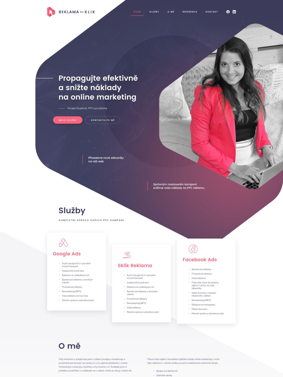 Personal Branding Site for Digital Marketing Expert Web Design & Development with WordPress