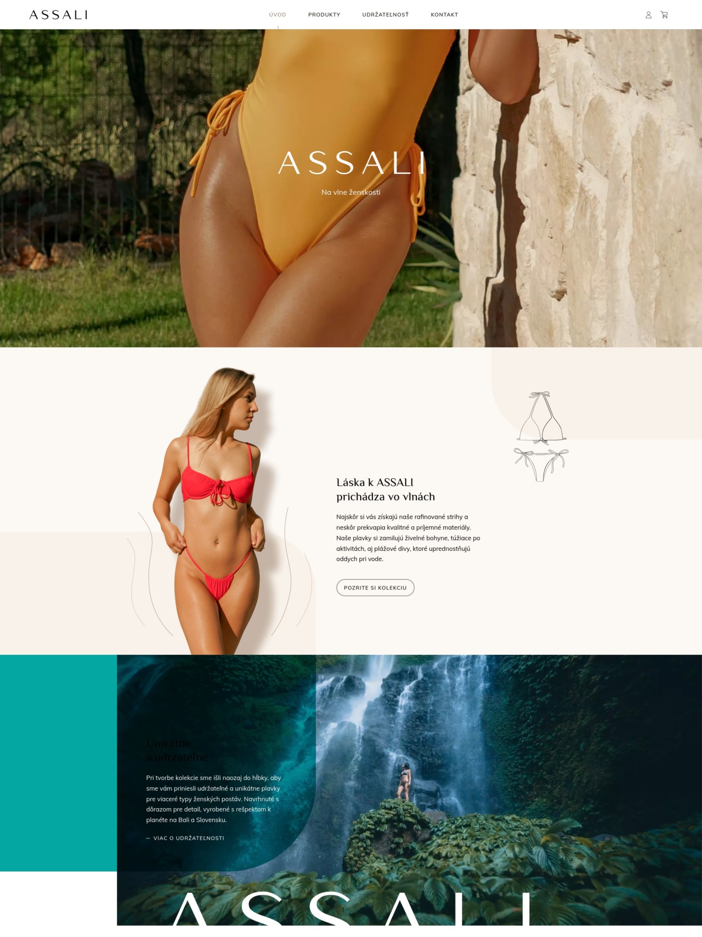Lightweight Store for Swimwear Web Development with WordPress and WooCommerce