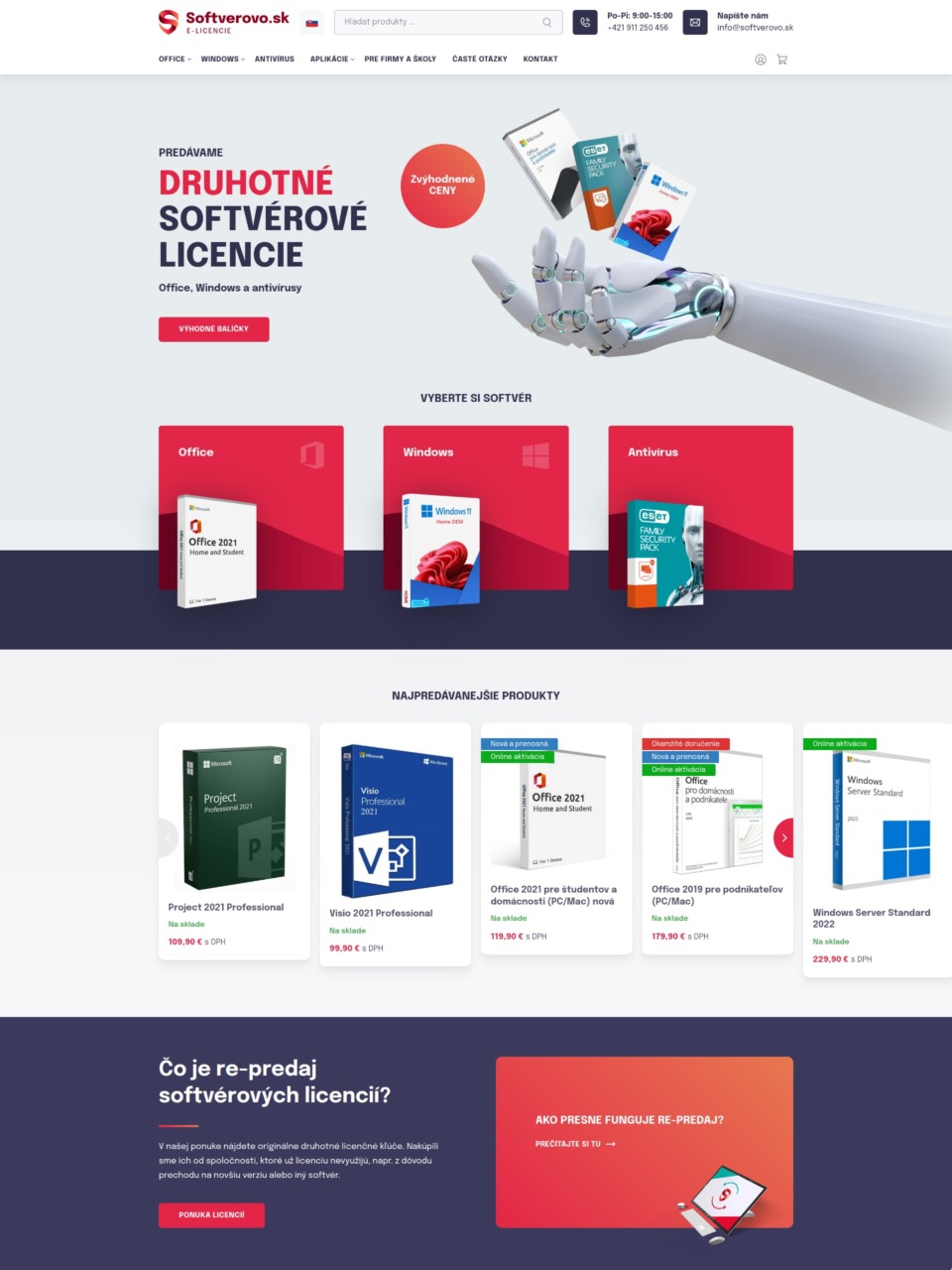 Store for Digital Software Licenses Web Development with WordPress and WooCommerce