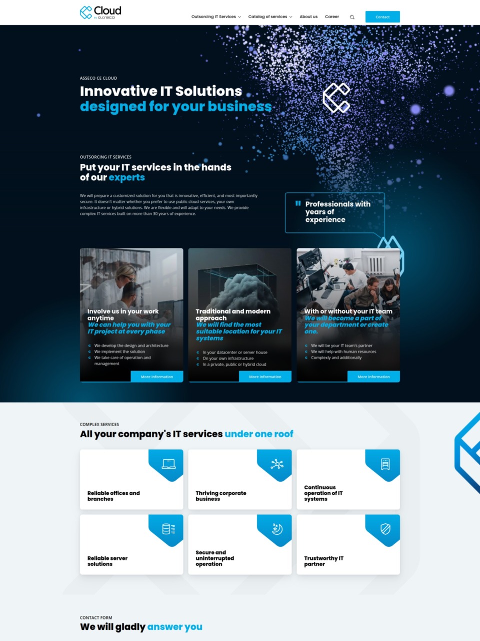 International Software Company Web Development with WordPress