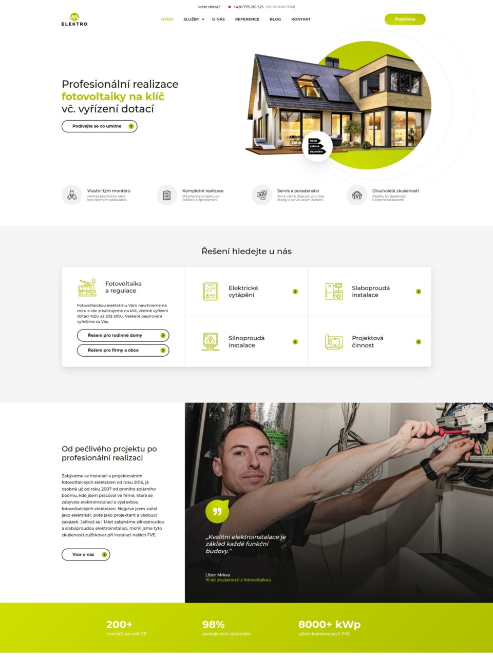 Full-service Solar Energy Web Development with WordPress